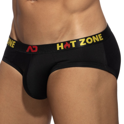 Addicted Hot Zone Briefs - Black