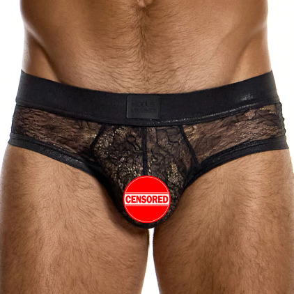 Slip Classic Lingerie Dentelle Noir Modus Vivendi