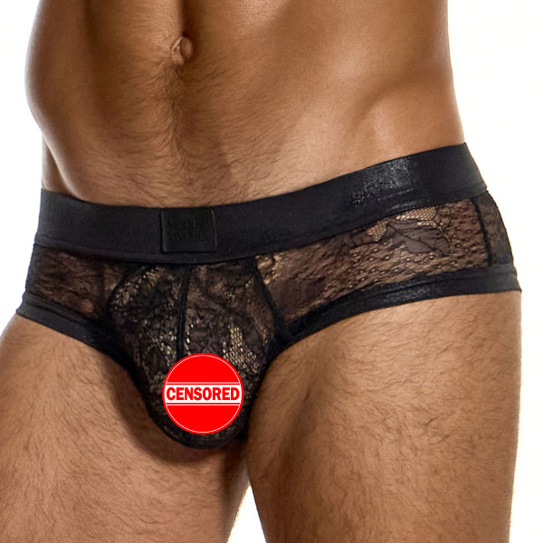 Modus Vivendi Lingerie Lace Classic Briefs - Black