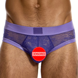 Modus Vivendi Lingerie Lace Classic Briefs - Purple