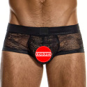 Modus Vivendi Lingerie Lace Trunks - Black