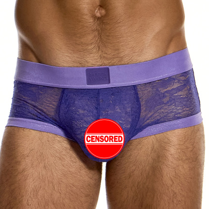 Modus Vivendi Lingerie Lace Trunks - Purple
