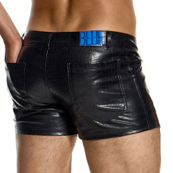 Modus Vivendi Croco 5 Pockets Shorts - Black