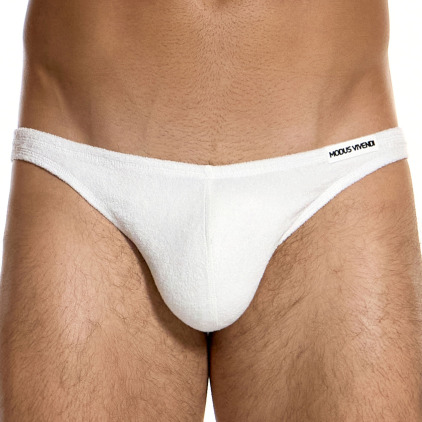 Slip Low Cut Towel Blanc Modus Vivendi