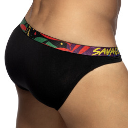 Addicted Savage Modal Bikini Briefs - Black