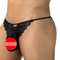 String Dentelle Fine Noir CandyMan