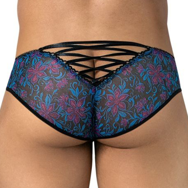 Slip Floral Mesh Bleu CandyMan