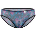 CandyMan Floral Mesh Briefs - Blue