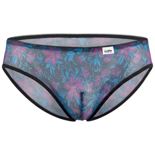 Slip Floral Mesh Bleu CandyMan