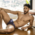 Slip Floral Mesh Bleu CandyMan