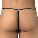 CandyMan Floral Lace G-String - Black