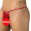 CandyMan Floral Lace G-String - Red