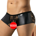 CandyMan Floral Lace Trunks - Black