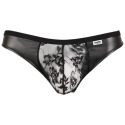 String Dentelle Florale Noir CandyMan