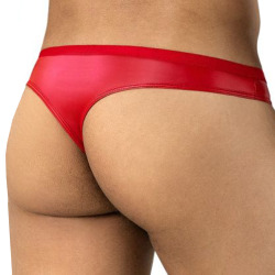 String Dentelle Florale Rouge CandyMan