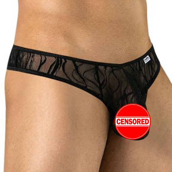 String Wave Dentelle Noir CandyMan