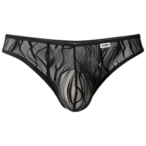 String Wave Dentelle Noir CandyMan