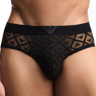 Slip Bikini Python Noir Addicted