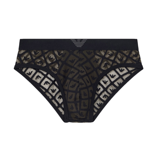Slip Bikini Python Noir Addicted