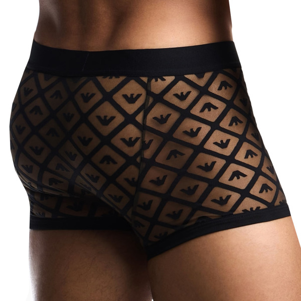 Emporio Armani Eccentric Boxer Briefs - Black