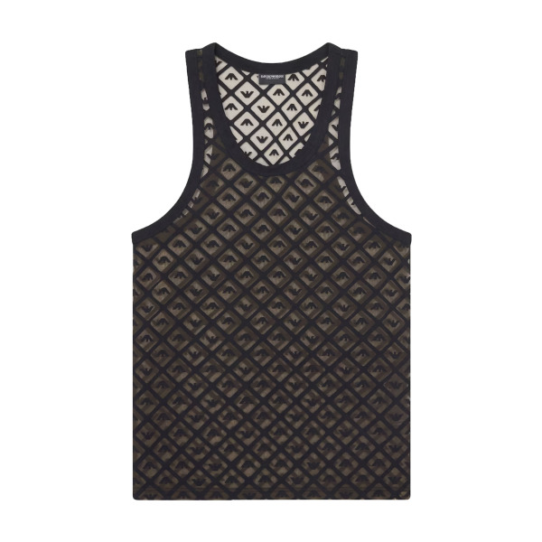 Emporio Armani Eccentric Tank Top - Black