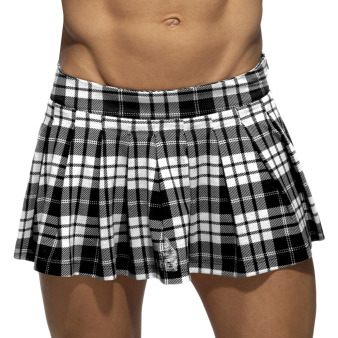 AD Fetish Laddie Ring Skirt - White