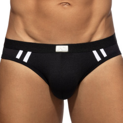 Addicted Sportive Pique Briefs - Black