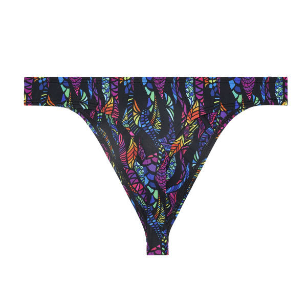 String Funky Styles Imprimé Noir HOM