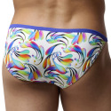 Slip Tanga Funky Styles Imprimé Multicolore HOM