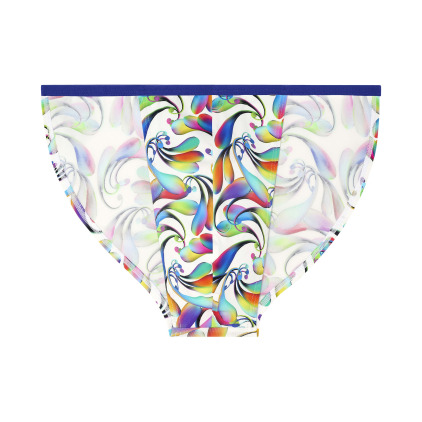 Slip Tanga Funky Styles Imprimé Multicolore HOM