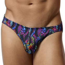 Slip Comfort Micro Funky Styles Imprimé Noir HOM
