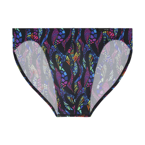 Slip Comfort Micro Funky Styles Imprimé Noir HOM