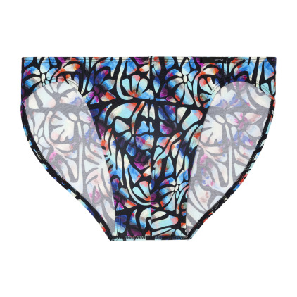 HOM Funky Styles Comfort Micro Briefs - Blue Print