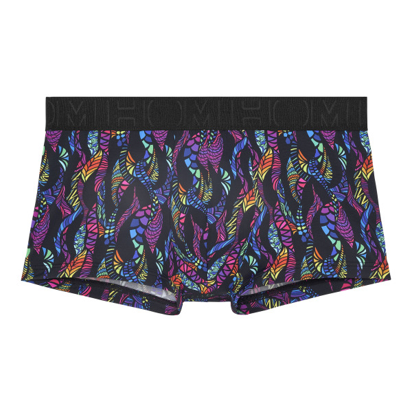 Boxer Court Funky Styles Imprimé Noir HOM