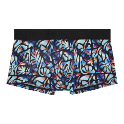Boxer Court Funky Styles Imprimé Bleu HOM