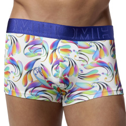 Boxer Court Funky Styles Imprimé Blanc HOM