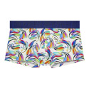 Boxer Court Funky Styles Imprimé Blanc HOM
