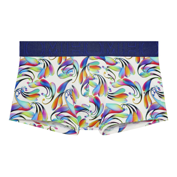 Boxer Court Funky Styles Imprimé Blanc HOM
