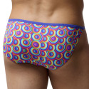 HOM Funky Styles Tanga Briefs - Multicolored Print
