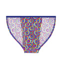 HOM Funky Styles Tanga Briefs - Multicolored Print