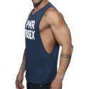 Addicted Power Bisex Tank Top - Navy