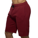 Addicted Recycled Cotton Shorts - Garnet