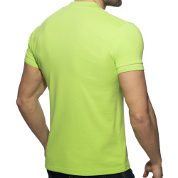 Polo Col V AD Citron Vert Addicted