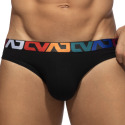 Addicted AD Allover Cotton Briefs - Black