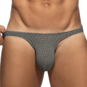 Mini Slip Bikini Dots Gris Anthracite Addicted