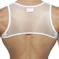 Addicted AD Party Zip Harness - White