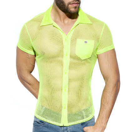 ES Collection Mesh Shirt - Lime