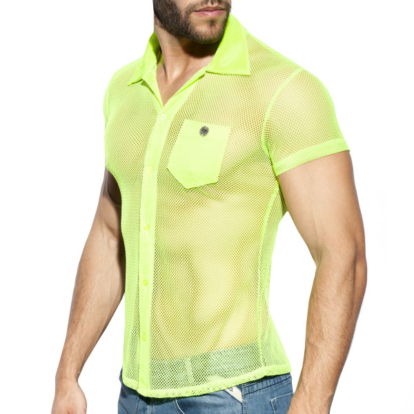 Chemisette Mesh Citron Vert ES Collection