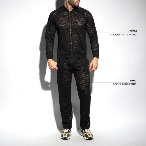 ES Collection Spider Jacket - Black