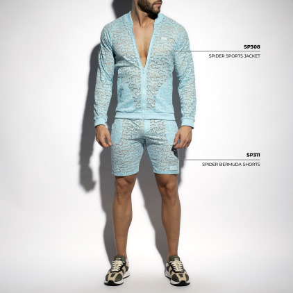 ES Collection Spider Jacket - Light Blue